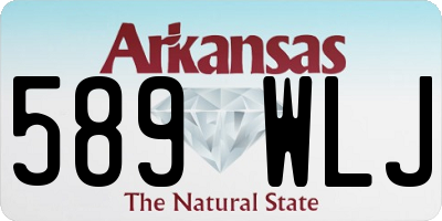 AR license plate 589WLJ