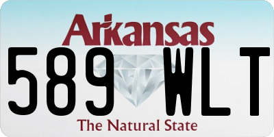 AR license plate 589WLT