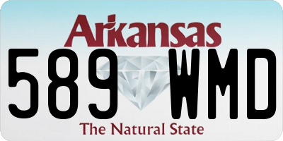 AR license plate 589WMD