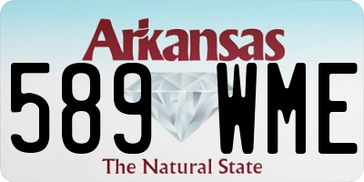 AR license plate 589WME