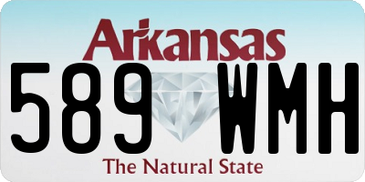 AR license plate 589WMH