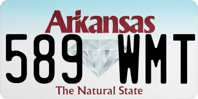 AR license plate 589WMT