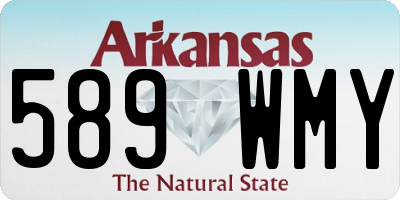 AR license plate 589WMY