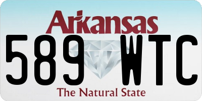 AR license plate 589WTC