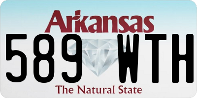 AR license plate 589WTH