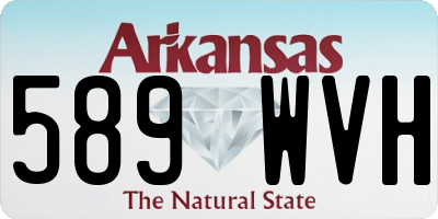 AR license plate 589WVH