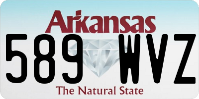 AR license plate 589WVZ