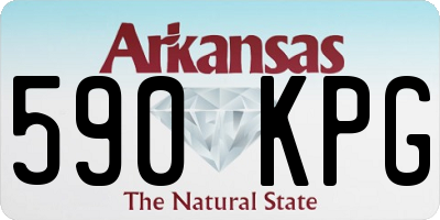 AR license plate 590KPG