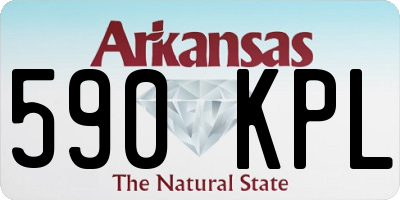 AR license plate 590KPL