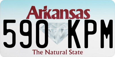 AR license plate 590KPM