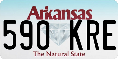 AR license plate 590KRE