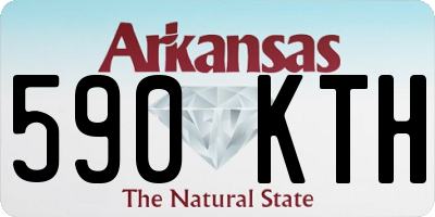 AR license plate 590KTH