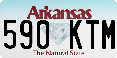 AR license plate 590KTM