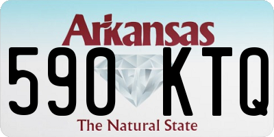 AR license plate 590KTQ