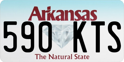 AR license plate 590KTS