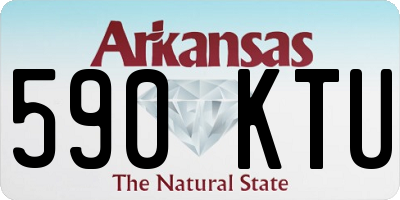 AR license plate 590KTU