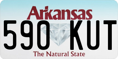 AR license plate 590KUT