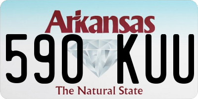 AR license plate 590KUU
