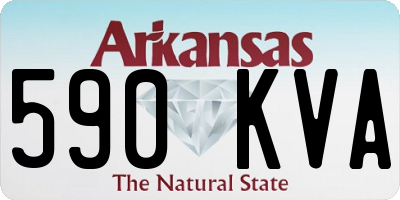 AR license plate 590KVA