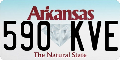 AR license plate 590KVE