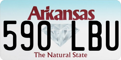 AR license plate 590LBU