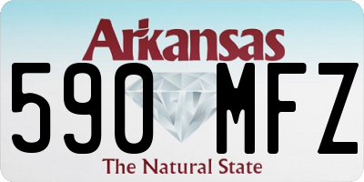 AR license plate 590MFZ