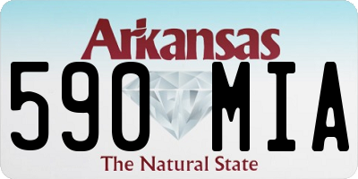 AR license plate 590MIA