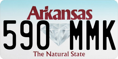 AR license plate 590MMK
