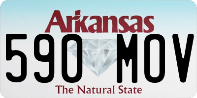 AR license plate 590MOV