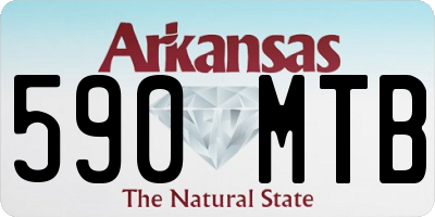 AR license plate 590MTB