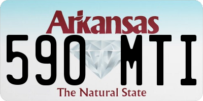 AR license plate 590MTI