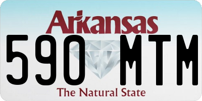AR license plate 590MTM