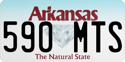 AR license plate 590MTS