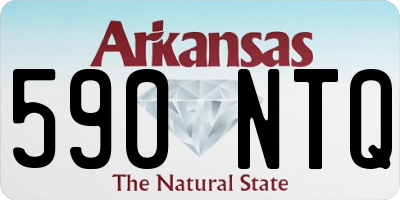 AR license plate 590NTQ