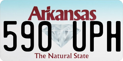 AR license plate 590UPH