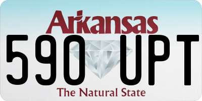 AR license plate 590UPT