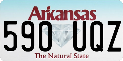 AR license plate 590UQZ