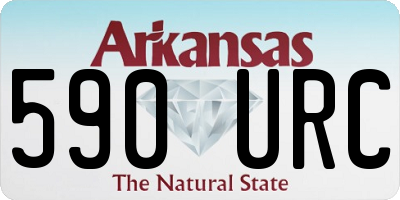 AR license plate 590URC
