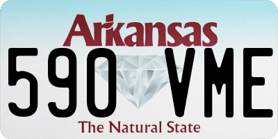 AR license plate 590VME