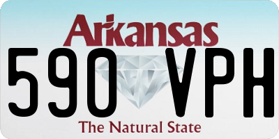 AR license plate 590VPH