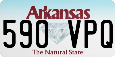 AR license plate 590VPQ