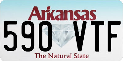 AR license plate 590VTF