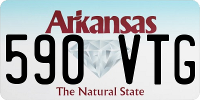 AR license plate 590VTG