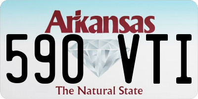 AR license plate 590VTI