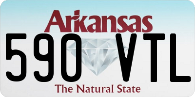 AR license plate 590VTL
