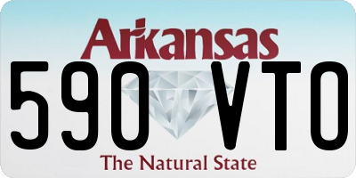 AR license plate 590VTO