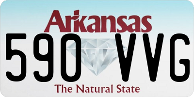 AR license plate 590VVG