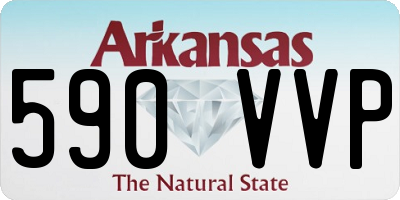 AR license plate 590VVP