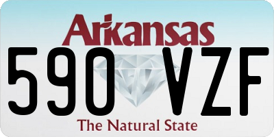 AR license plate 590VZF