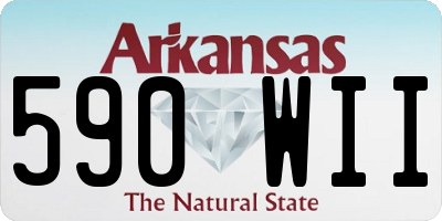 AR license plate 590WII
